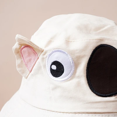 Gambar Ataru Topi Bucket Anak Koala Dengan Ears - Abu-Abu