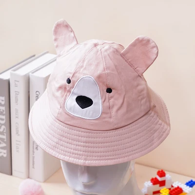 Gambar Ataru Topi Bucket Anak Bear Dengan Ears - Pink