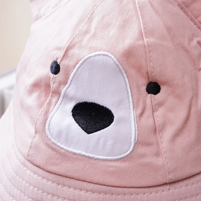 Gambar Ataru Topi Bucket Anak Bear Dengan Ears - Pink