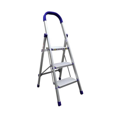 Gambar Krisbow Tangga Lipat Aluminium 3 Wide Step Prlswt0703 700 cm