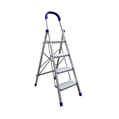 Gambar Krisbow Tangga Lipat Aluminium 4 Wide Step Prlswt0904 900 cm