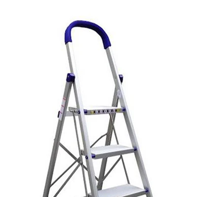 Gambar Krisbow Tangga Lipat Aluminium 4 Wide Step Prlswt0904 900 cm