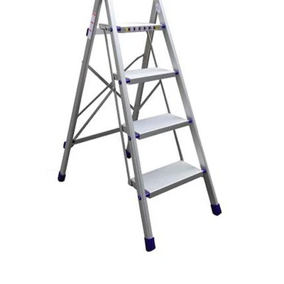 Gambar Krisbow Tangga Lipat Aluminium 4 Wide Step Prlswt0904 900 cm