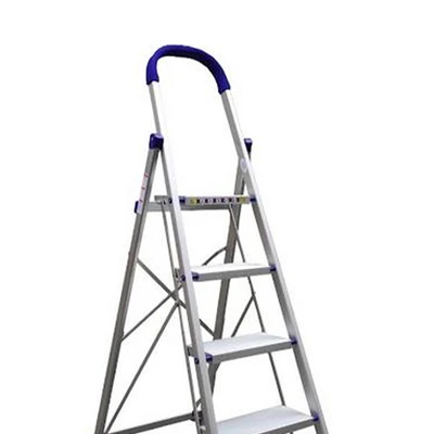 Gambar Krisbow 1.1 Mtr Tangga Lipat Aluminium 5 Wide Step Prlswt1105