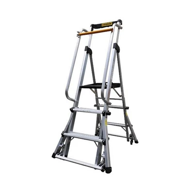 Gambar Krisbow 1.1 Mtr Tangga Aluminium Rolling Multi 4X2 Step Prlrm1108