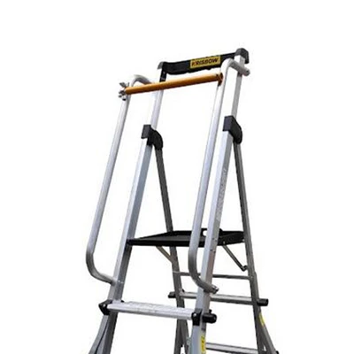Gambar Krisbow 1.1 Mtr Tangga Aluminium Rolling Multi 4X2 Step Prlrm1108