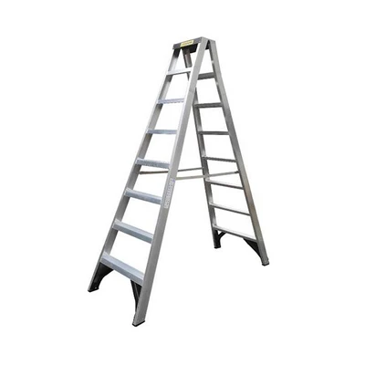 Gambar Krisbow 2.3 Mtr Tangga Aluminium Twin 8 Step Prlt2308A