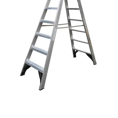 Gambar Krisbow 2.3 Mtr Tangga Aluminium Twin 8 Step Prlt2308A