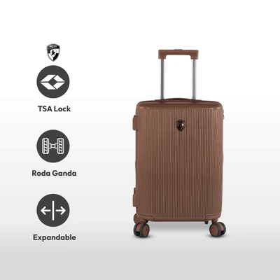 Gambar Heys Earth Tones Koper PC TSA Lock Expandable 30 Inch - Cokelat