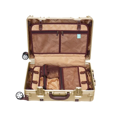 Jual Legend Walker 21 Inci Vintage Koper Aluminium Tsa Lock Champagne ...