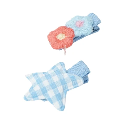 Gambar Ataru Jepit Rambut Star Set 2 pcs - Biru