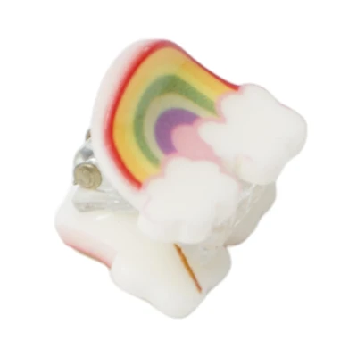 Gambar Ataru Jepit Rambut Rainbow Set 2 pcs - Biru