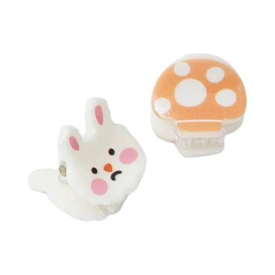 Gambar Ataru Jepit Rambut Bunny Mushy Set 2 pcs