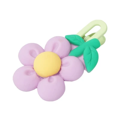 Gambar Ataru Jepit Rambut Flower - Ungu