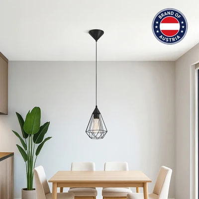 Gambar Eglo Tarbes Lampu Gantung Hias Small - Hitam