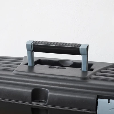 Gambar Maxbuilt Kotak Perkakas Plastik 19 Inch - Hitam