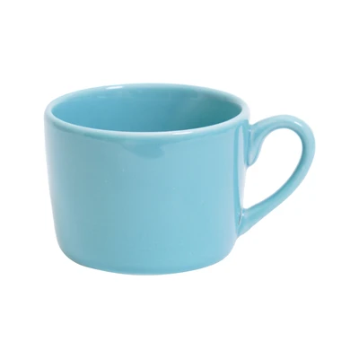 Gambar Selma Kara Cangkir Dengan Saucer Keramik 210 ml - Biru