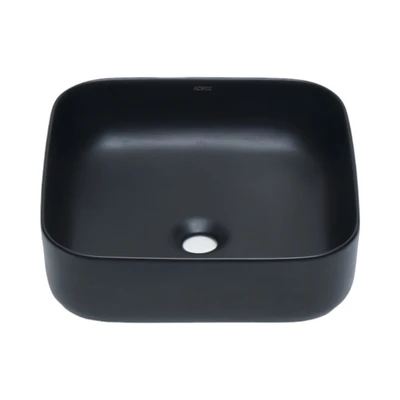Gambar Acroz Wastafel Keramik Sf1205Mb - Hitam Matte