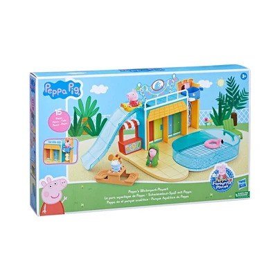 Gambar Peppa Pig Playset Peppas Waterpark F6295