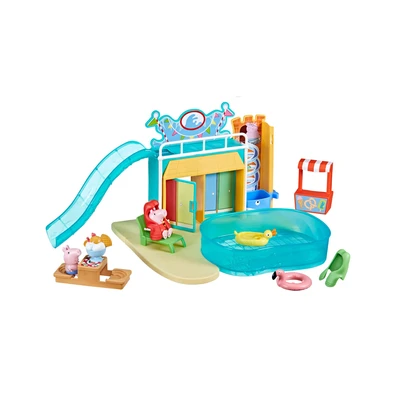 Gambar Peppa Pig Playset Peppas Waterpark F6295