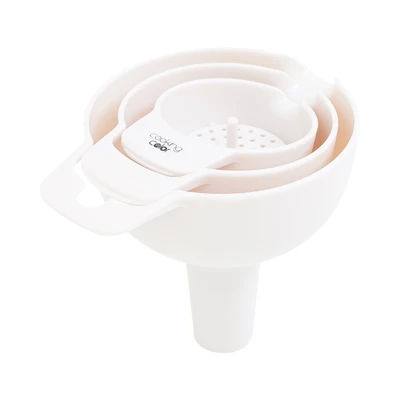 Gambar Cooking Color Blanc Corong Set 3 pcs - Putih
