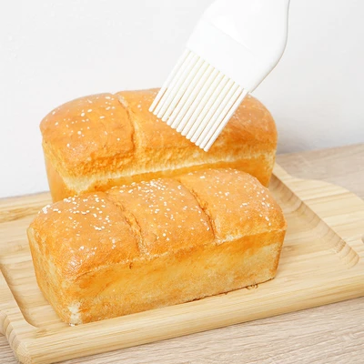 Gambar Cooking Color Blanc Kuas Kue Silikon 22 cm - Putih