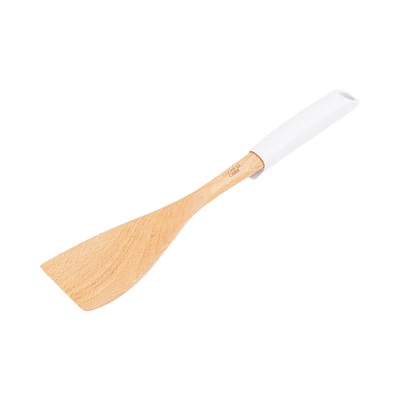 Gambar Cooking Color Blanc Spatula Solid Wood - Putih