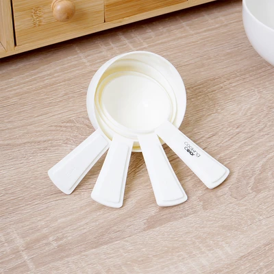 Gambar Cooking Color Blanc Sendok Takar Set 4 pcs - Putih