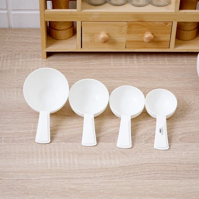 Gambar Cooking Color Blanc Sendok Takar Set 4 pcs - Putih