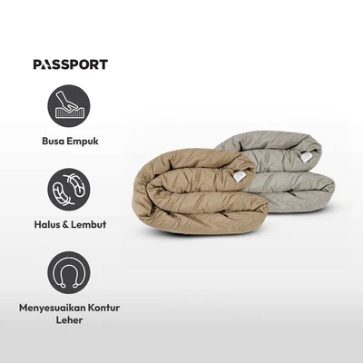 Gambar Passport Bantal Leher Travel Infinity Style