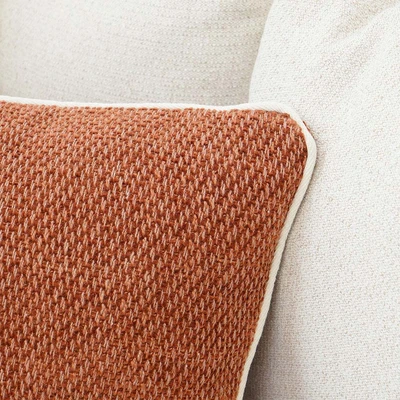 Gambar Informa Joanna Sarung Bantal Sofa Polyester Chenille V2 45x45 cm - Merah
