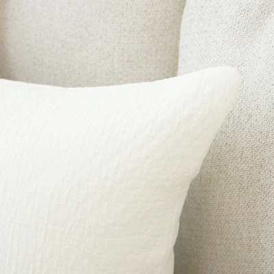 Gambar Informa Joanna Sarung Bantal Sofa Katun 45x45 cm - Krem Beige