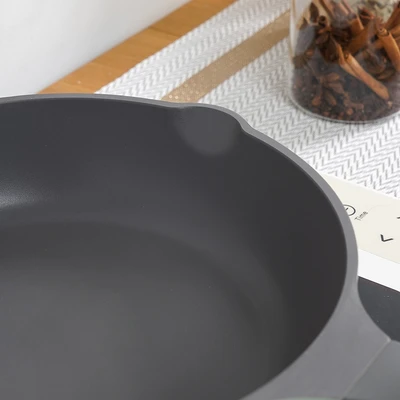 Gambar Cooking Color Ziva Wajan Penggorengan Lightweight Aluminium 24 cm - Hijau