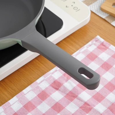 Gambar Cooking Color Ziva Wajan Penggorengan Lightweight Aluminium 24 cm - Hijau