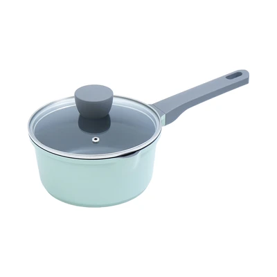 Gambar Cooking Color Ziva Panci Saucepan Lightweight Non-Stick Coating 18 cm - Hijau