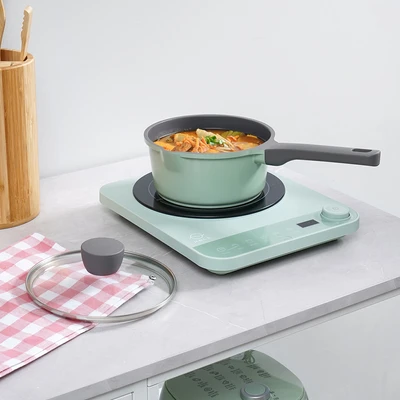 Gambar Cooking Color Ziva Panci Saucepan Lightweight Non-Stick Coating 18 cm - Hijau