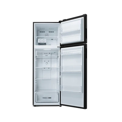 Gambar Aqua Kulkas 2 Pintu 350 Liter AQR-415IM(BK) - Hitam