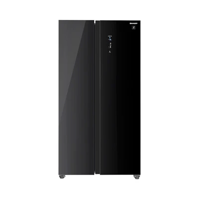 Gambar Sharp Kulkas 2 Pintu 600 Liter SJ-IS71PGA-BK - Hitam