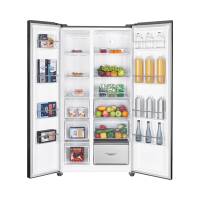 Gambar Sharp Kulkas 2 Pintu 600 Liter SJ-IS71PGA-BK - Hitam