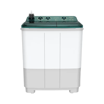 Gambar Panasonic Mesin Cuci Top Loading 9.5 kg NAW96FCU1 - Putih/Hijau