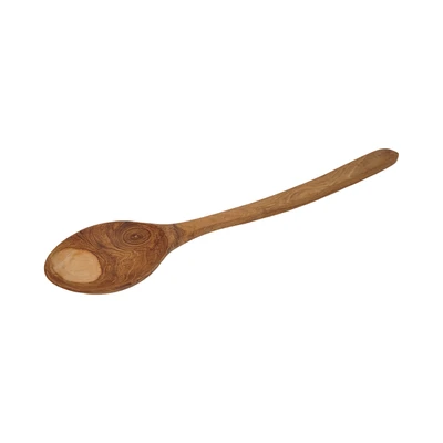 Gambar Nicoles Natural Sendok Masak Long Kayu - Cokelat