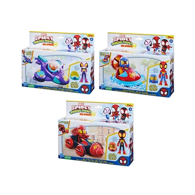 Gambar Spidey Amazing Friends Set Web Spinner Vehicle F6775 Random