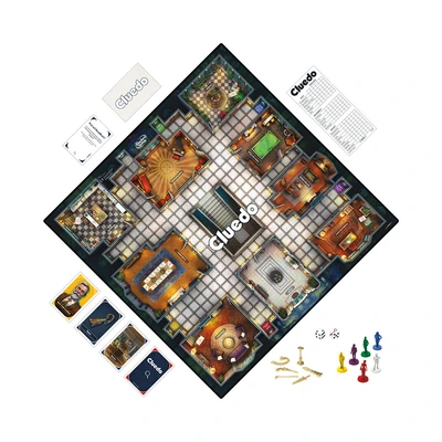 Gambar Hasbro Gaming Clue Cluedo Classic Refresh F6420