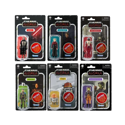 Gambar Star Wars Minifigure Ahsoka Retro Collection F6874 Random