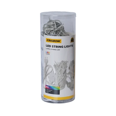 Gambar Krisbow Lampu String LED RGB 25 Meter 13.5 Watt