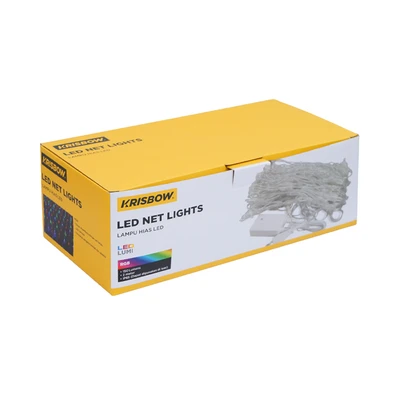 Gambar Krisbow 2 Mtr Lampu Hias LED Net 17.5 Watt Rgb