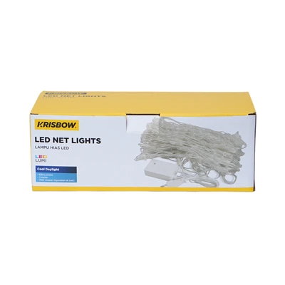 Gambar Krisbow Lampu Hias LED Net Cool Daylight 2 Meter 17.5 Watt - Putih