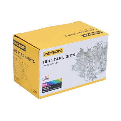 Gambar Krisbow 5 Mtr Lampu Hias LED Star 2.6 Watt Rgb