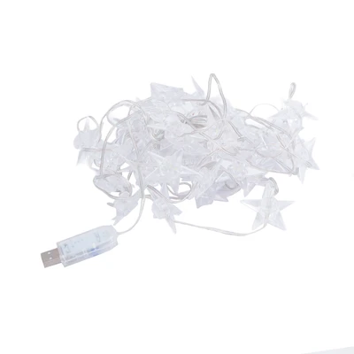 Gambar Krisbow 5 Mtr Lampu Hias LED Star 2.6 Watt Cool Daylight - Putih