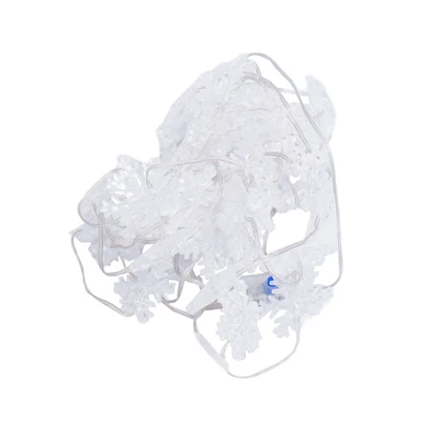 Gambar Krisbow 5 Mtr Lampu Hias Led Snowflake 2.6 Watt Rgb